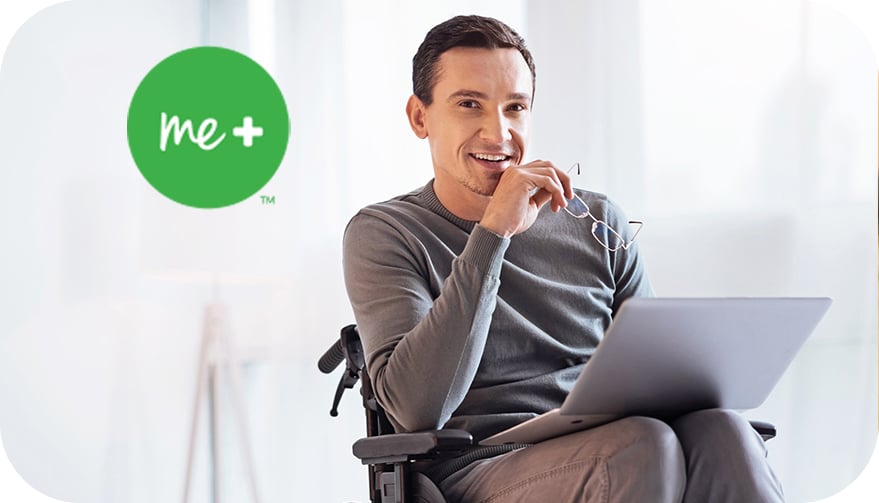 a man sitting in a chair