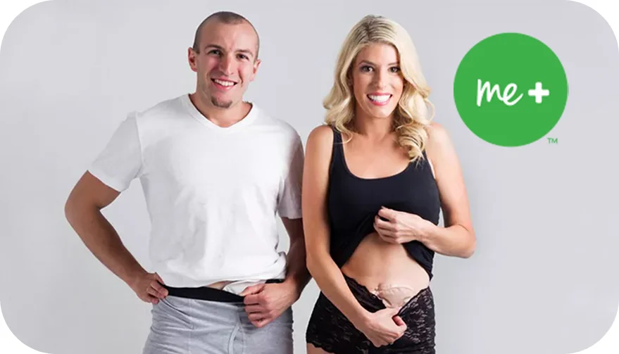 a man and woman posing for a picture