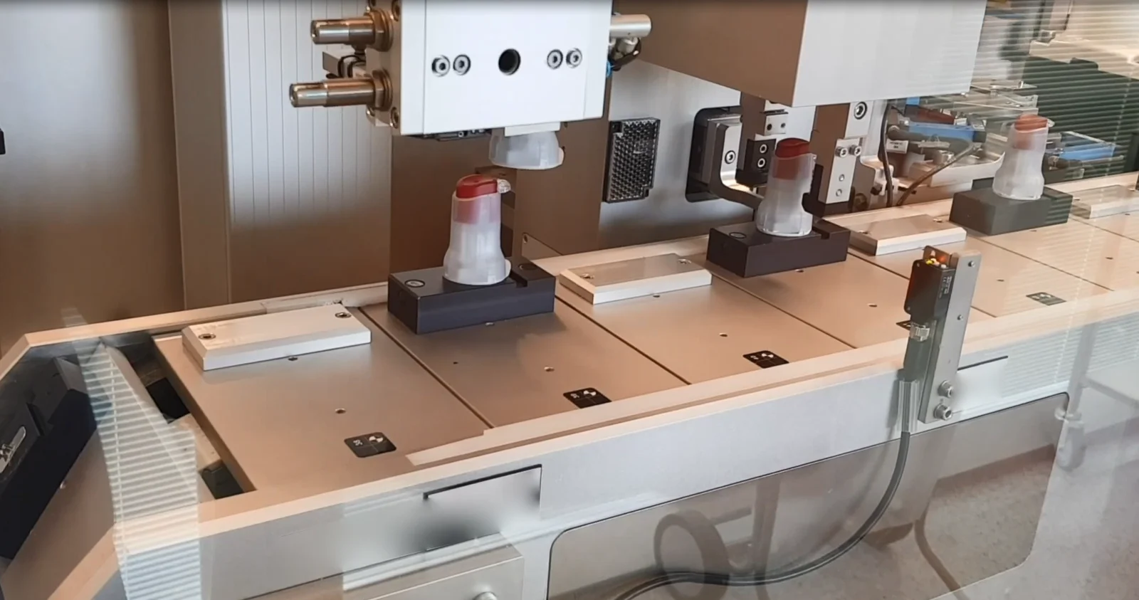 a machine on the counter