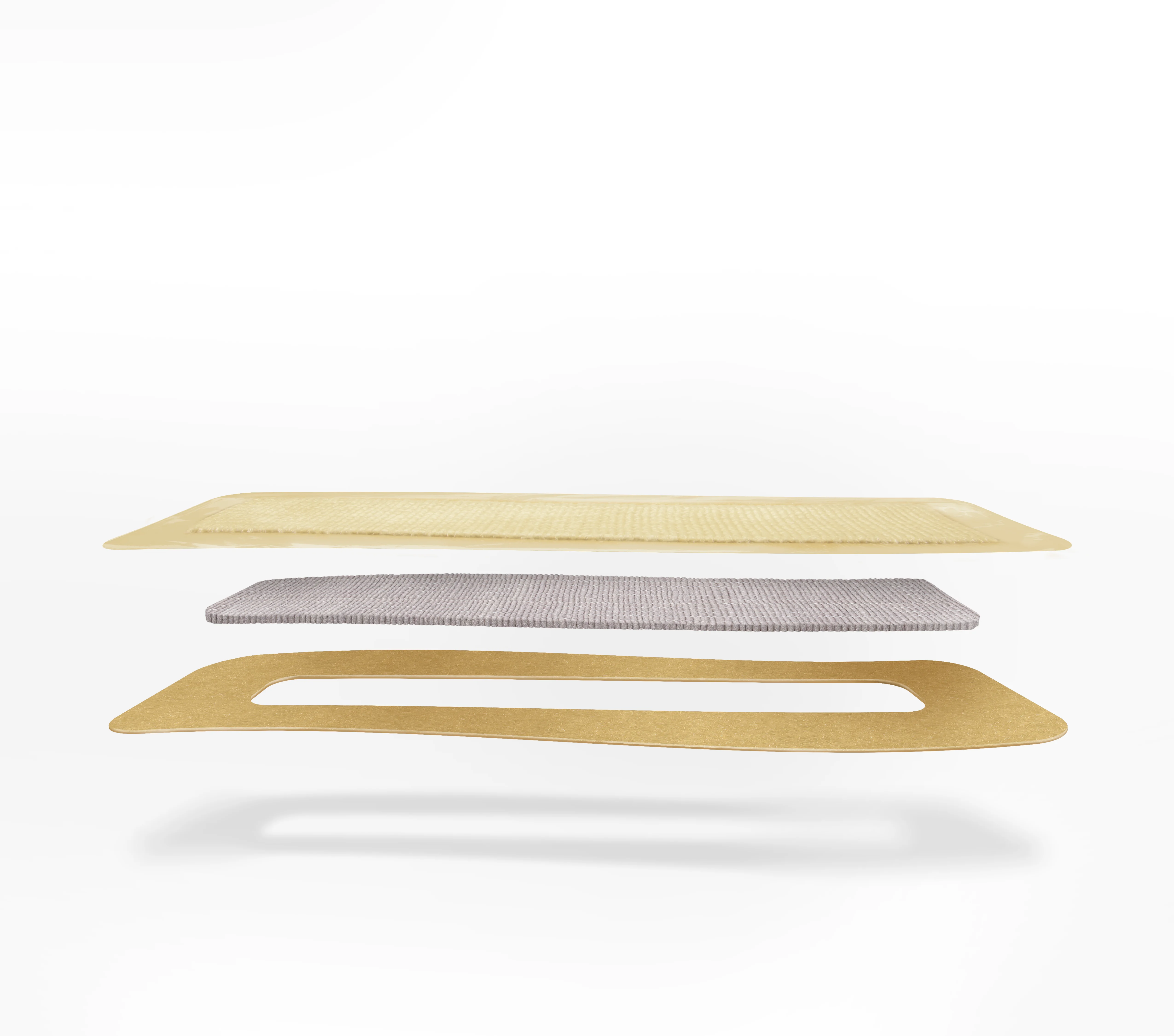 a close-up of some plates