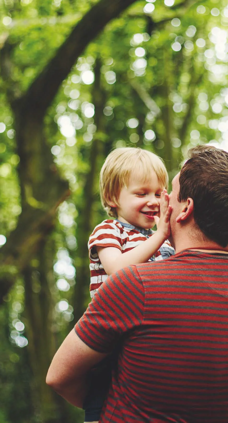 a person holding a baby
